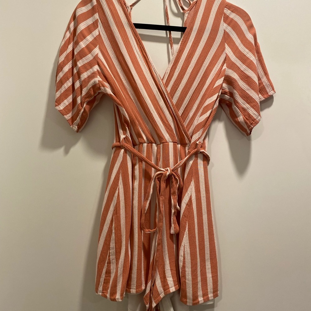 Stripped romper